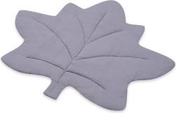 Muslin Play Mat New Baby Leaf blue