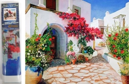 Diamond Painting Flower Street 30x40 cm
