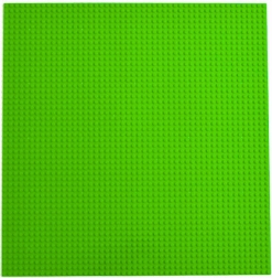 Base da costruzione per mattoncini verde 40 × 40 cm