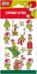 Temporary Tattoos Grinch – Motif Set