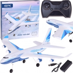 Grande aereo RC passeggeri in EPP con LED e ricarica USB ROC 4D-G2