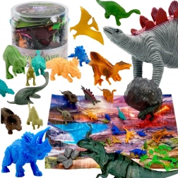 Dinosaur Figures Set 34 pcs WOOPIE