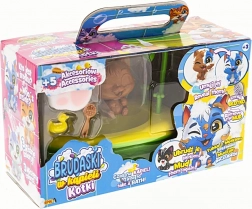 Kociątko do kąpieli Łatek – interaktywny zestaw z wanienką i akcesoriami Epee