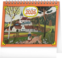 Bordkalender 2026 med illustrationer af Josef Lada