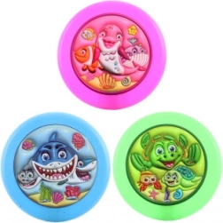 Flying disc with sea animal motif 23 cm