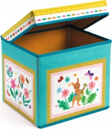 Box per giocattoli e sedile Djeco Caravan