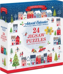 Eurographics puzzel adventskalender – Kerststad