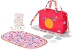 BABY born changing bag with snap-on decorations