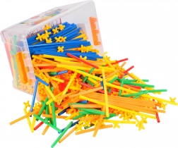 Straw Construction Set in a Box, 700 Pieces
