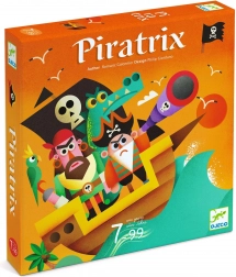 Piratrix board game for children with pirates