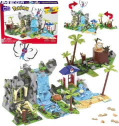 Mega Pokémon aventure dans la jungle – set de construction de 1362 pièces avec 4 figurines