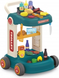 Grillvogn med tilbehør 34 × 36 × 37 cm