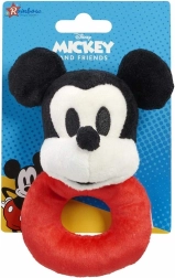 Sonaglio in peluche MICKEY MOUSE con anello