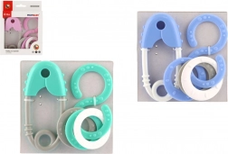 Rammelaar veiligheidsspeld en achtje in doosje