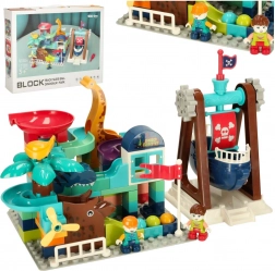 Kreatywny labirynt dla dzieci z dinozaurami