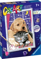 CreArt Fluffy Friends – schilderen op nummer