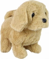 Interactive Walking Barking Toy Dog Beige