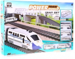 Children's Toy Track 914 cm with Train and Accessories