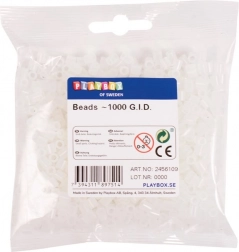 Perles à repasser phosphorescentes 1000 pcs