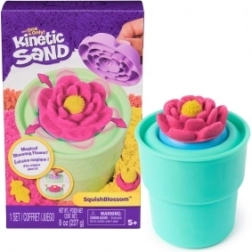 Kinetic Sand SquishBlossom cvet – kreativni set s kinetičnim peskom