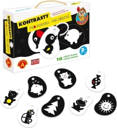 Alexander Contrasts – black-and-white stimulating cards for babies