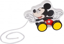 Giocattolo da tirare di Mickey Mouse in legno