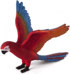 Realistic Macaw Parrot Figure