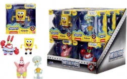 Metal collectible figurines SPONGEBOB SQUAREPANTS – 4 types (SpongeBob, Patrick, Squidward, Mr. Krabs) 6.5 cm
