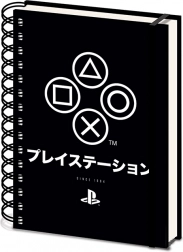 A5 Ring Notebook PLAYSTATION Onyx