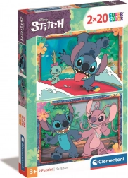 CLEMENTONI Puzzle Stitch 2x20 pieces
