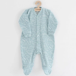 babyoverall New Baby Classic II dino mint