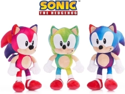 Hérisson en peluche SONIC 30 cm – dégradé multicolore