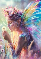 Puzzle 500 dijelova vila Make a Wish – CASTORLAND