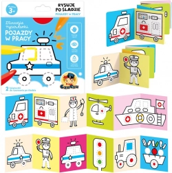 Lange malebøger Køretøjer i arbejde