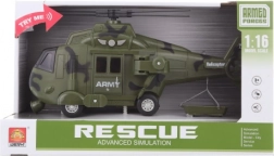 Katonai helikopter elemmel