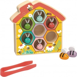 Wooden Bee Hive Game for Kids