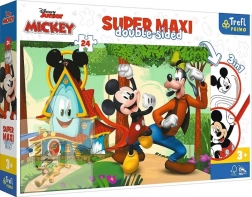 Puzzle Super Maxi 24 dijelova Vesela kuća i prijatelji MICKEY