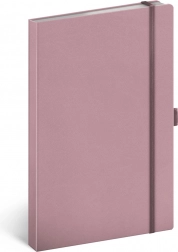 NOTIQUE lined notebook pink 13 × 21 cm