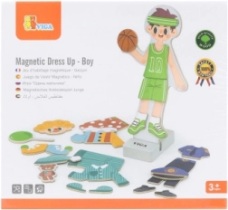 VIGA magnetski set za presvlačenje – dječak