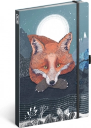 Taccuino NOTIQUE Animalium di Lucie Jenčíková, righe, 13 x 21 cm