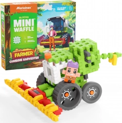 Mini Waffle Builder Farmer – Combine Harvester 60 Pieces Marioinex