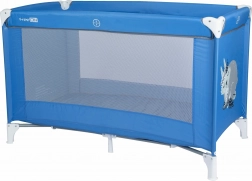 Cestovní postýlka FreeOn Love Králíček modrá