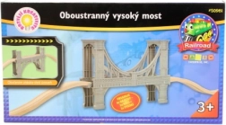 Double-Sided Tall Bridge for Children's Tracks