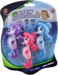 Giocattolo da acqua cavallucci marini affondanti, set da 3 pezzi