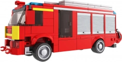 Brixies Plus Fire Truck Building Kit