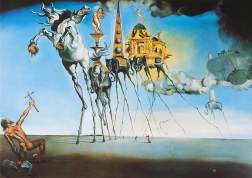Puzzle SALVADOR DALÍ – The Temptation of Saint Anthony 1000 pieces