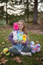 Plišasta račkica 27 cm