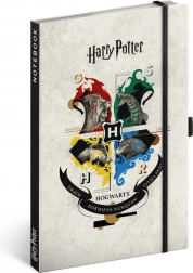 NOTIQUE zápisník HARRY POTTER, linkovaný, 13 × 21 cm