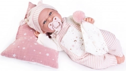 Antonio Juan Clara – bébé poupée parlante réaliste, corps souple en tissu, 34 cm