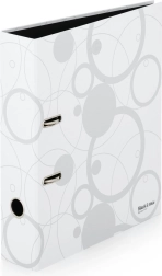 Raccoglitore a leva A4 laminato colore bianco